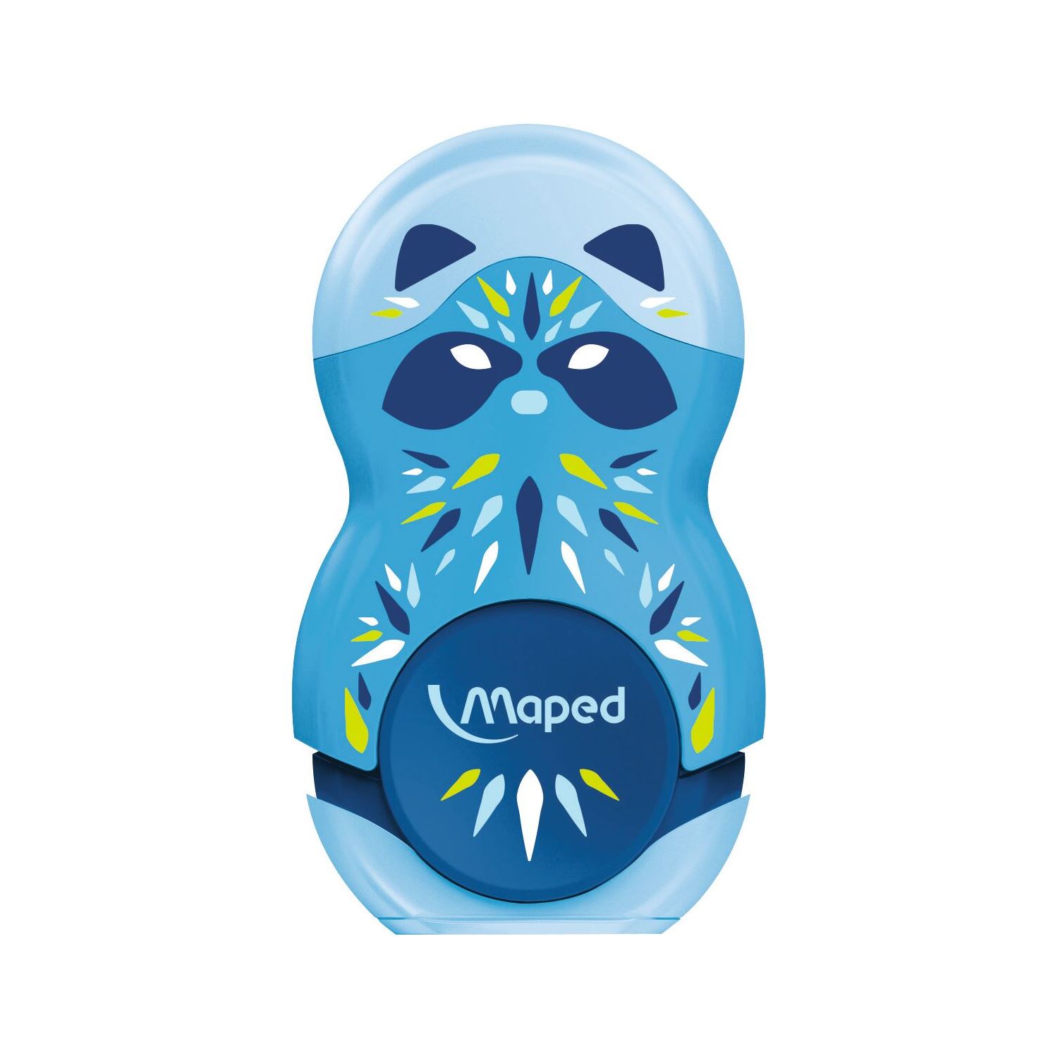 Maped Mini Cute Loopy точилка с ластиком, синяя