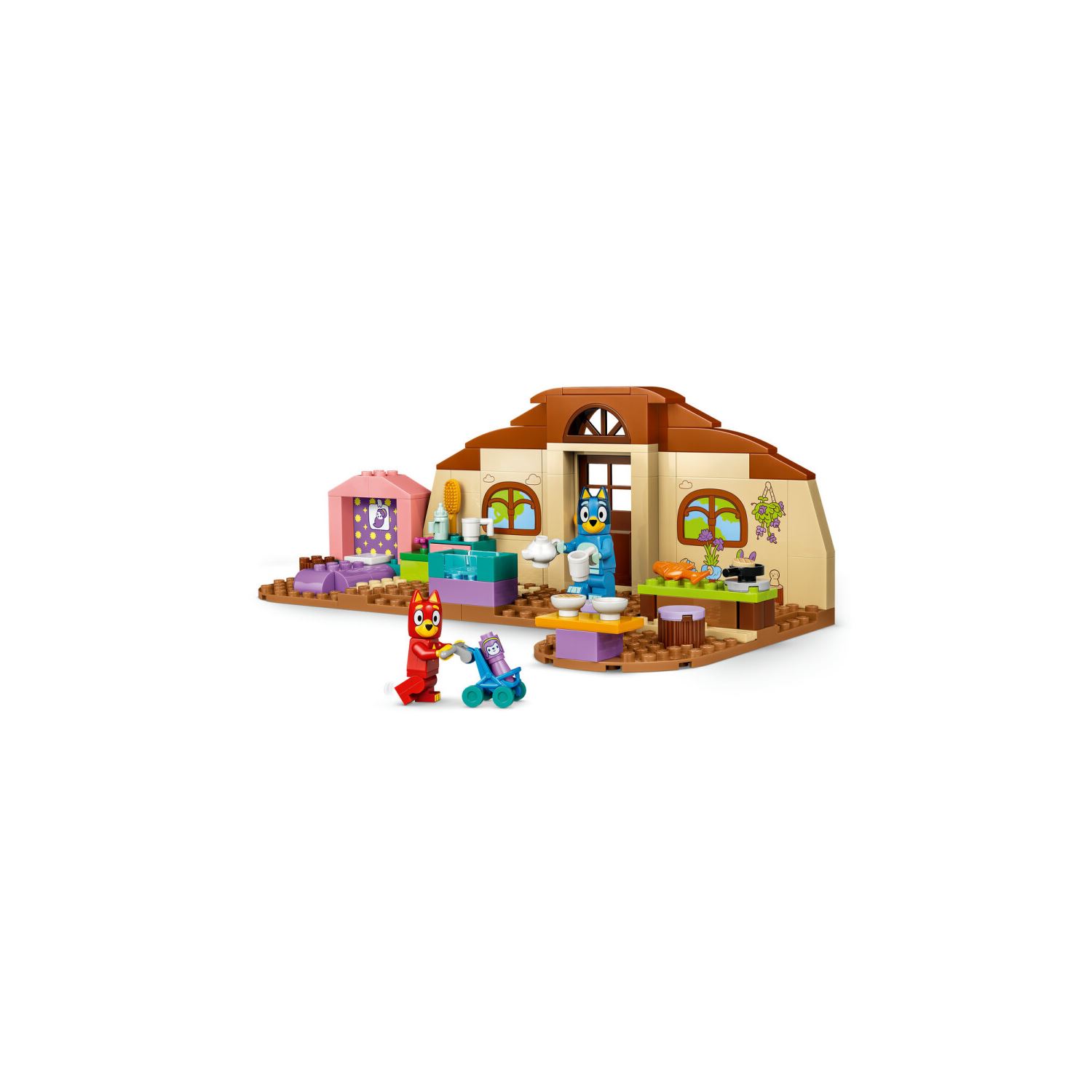 LEGO DUPLO Bluey Rusty ve Bluey ile Okul Yapım Oyuncağı