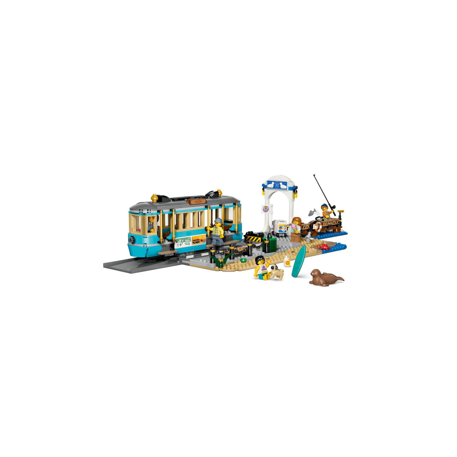 LEGO® City Klasik Plaj Tramvayı