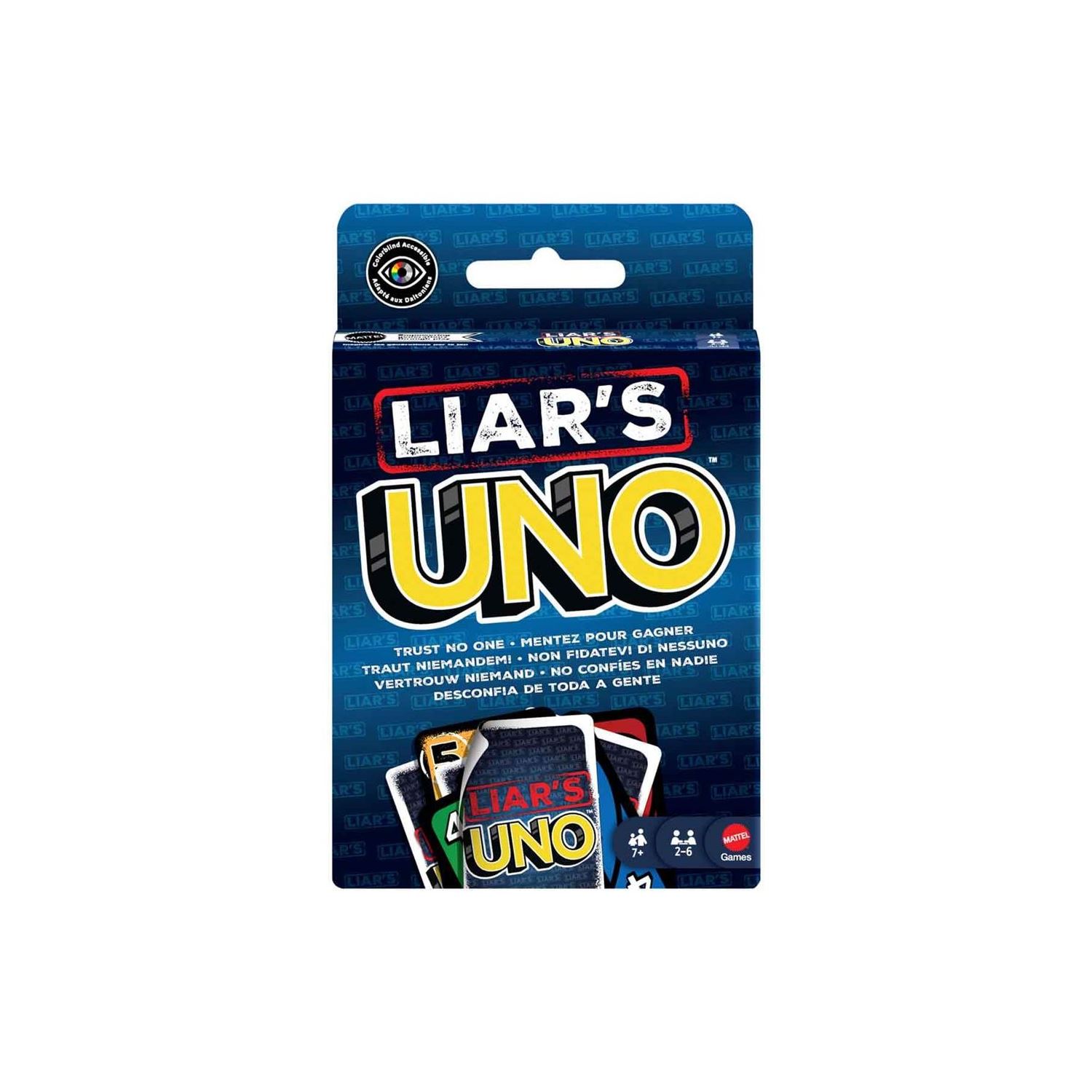 Mattel Uno Liar’s Card Game MAT/JLH43