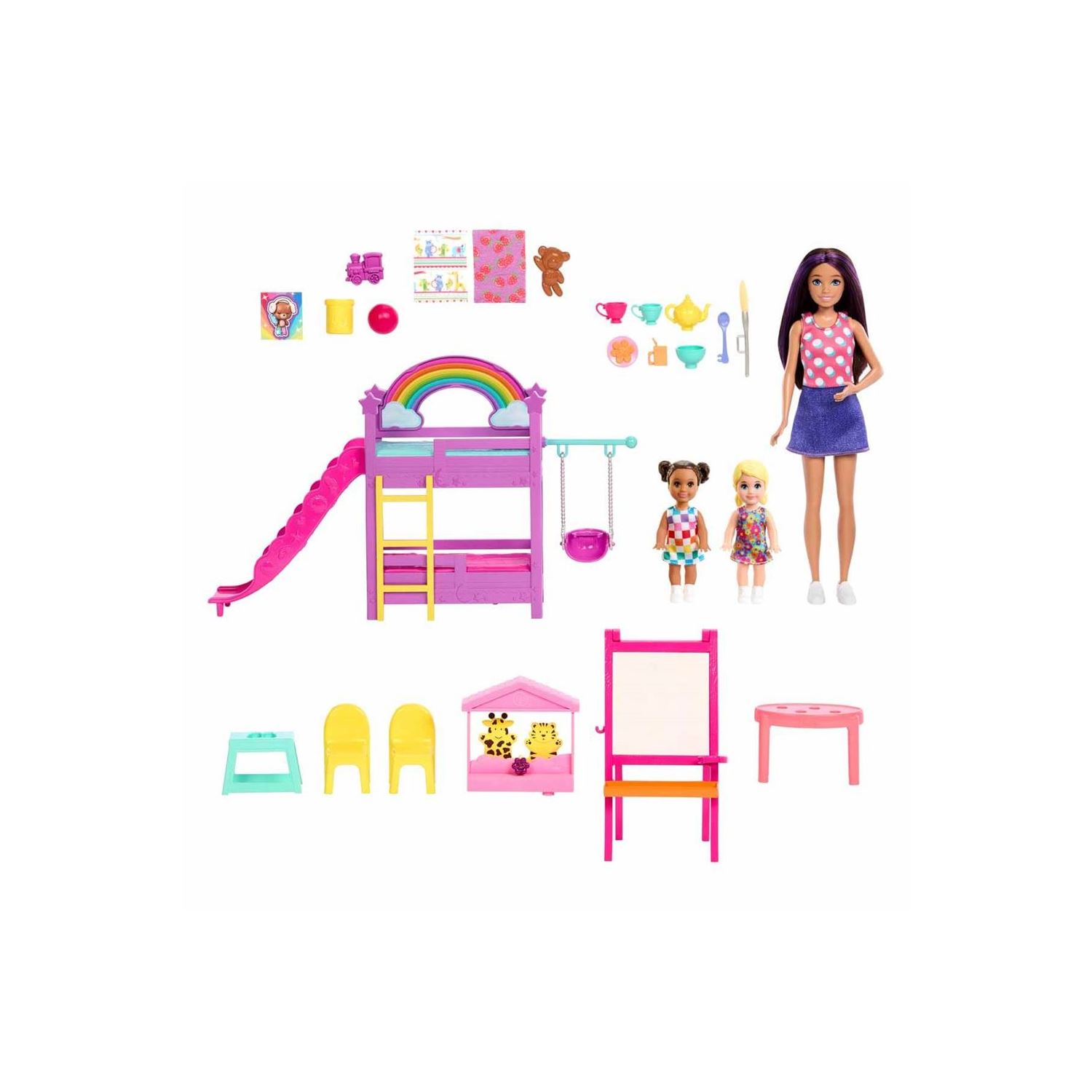 Barbie Skipper Bebek Bakıcılığı Eğlencesi Oyun Seti