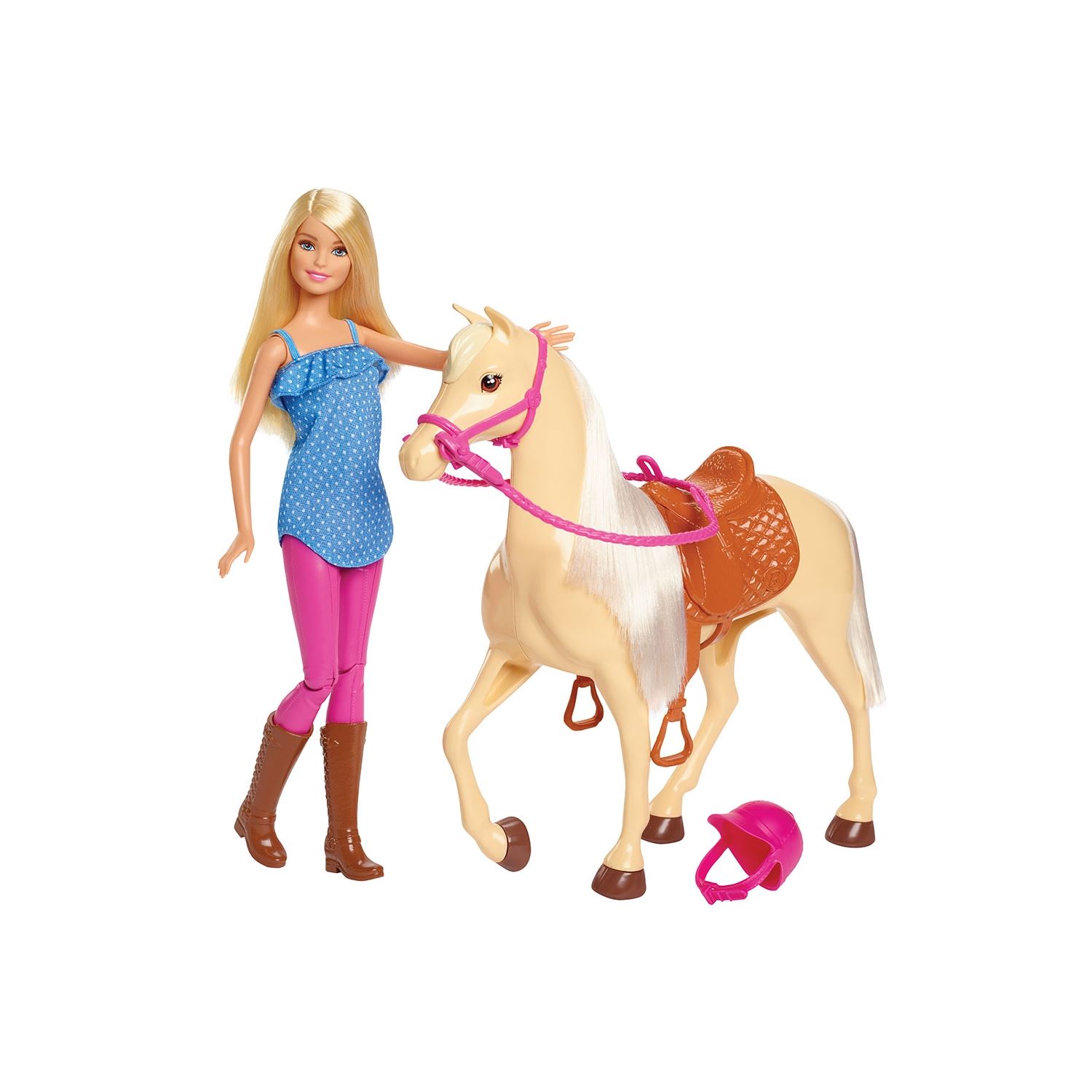 Barbie Bebek ve At Oyuncak Seti