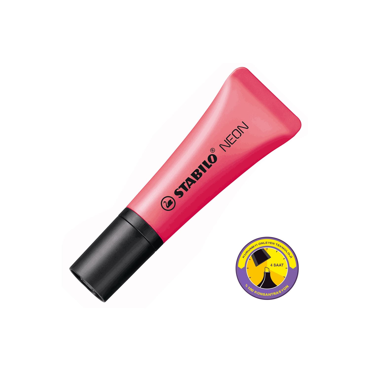 Stabilo Neon Розовый текстовыделитель 72/56