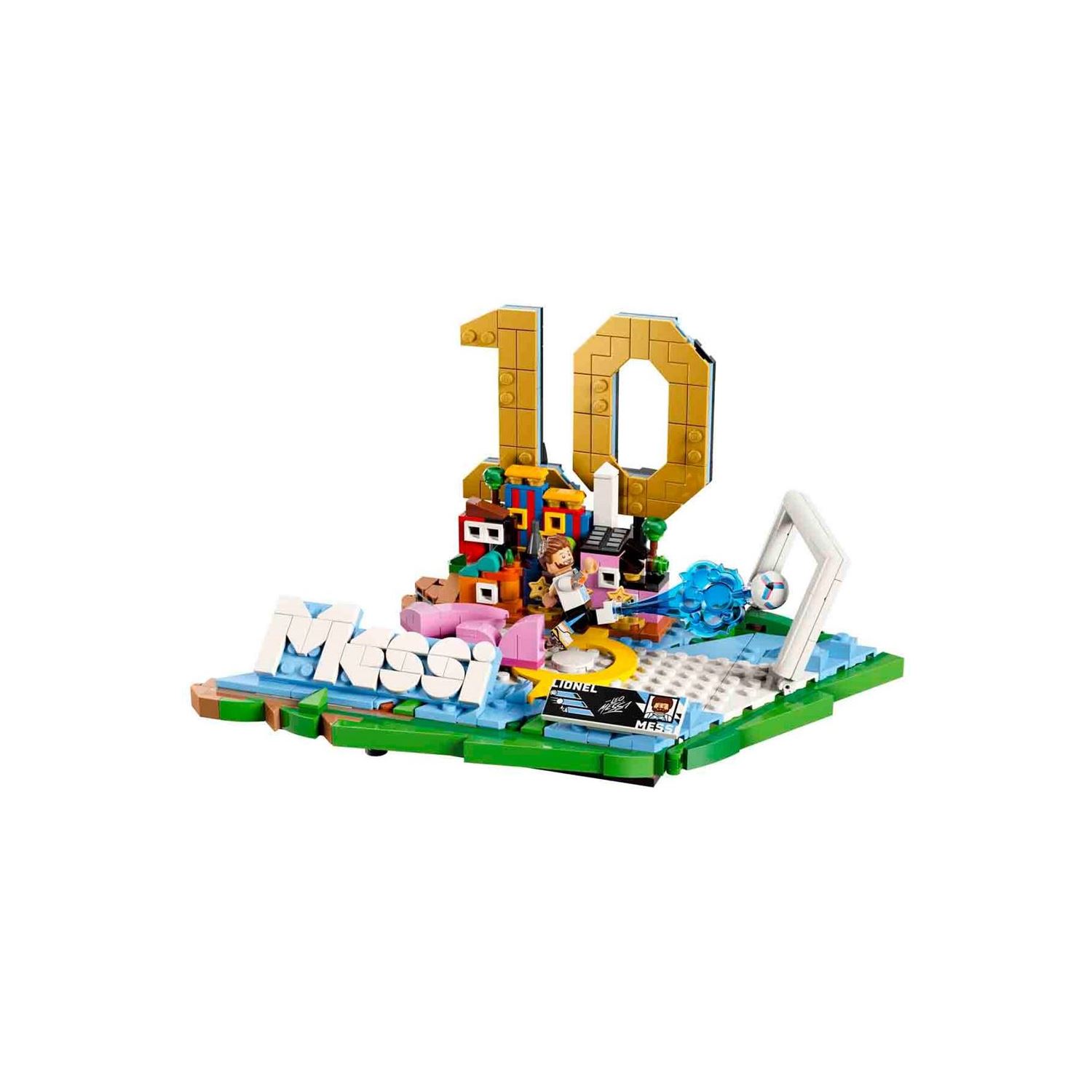 LEGO Editions Lionel Messi – Unforgettable Football Moments Building Set LFF43011