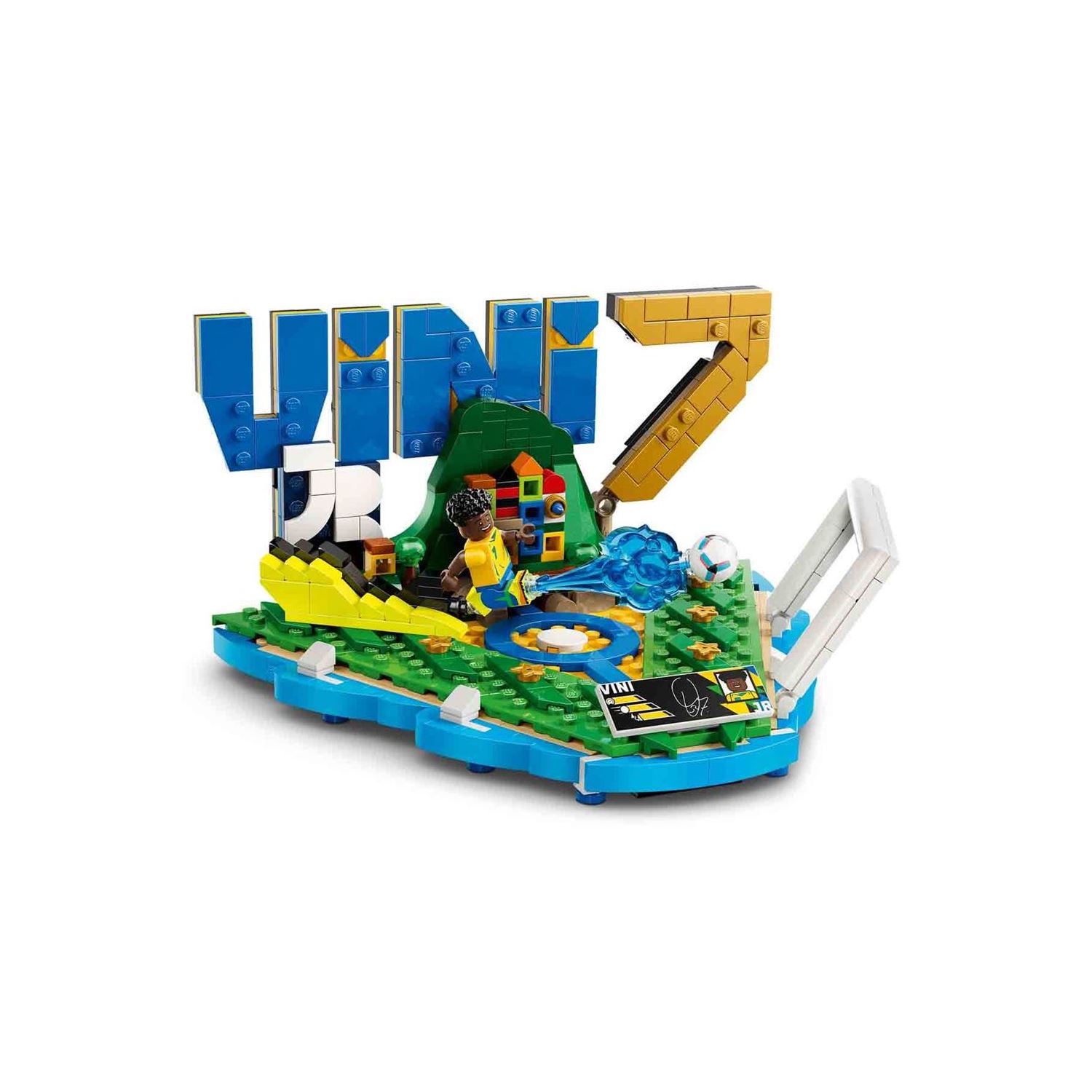 LEGO Editions Vini Jr. Unforgettable Football Moments Building Set LFF43027