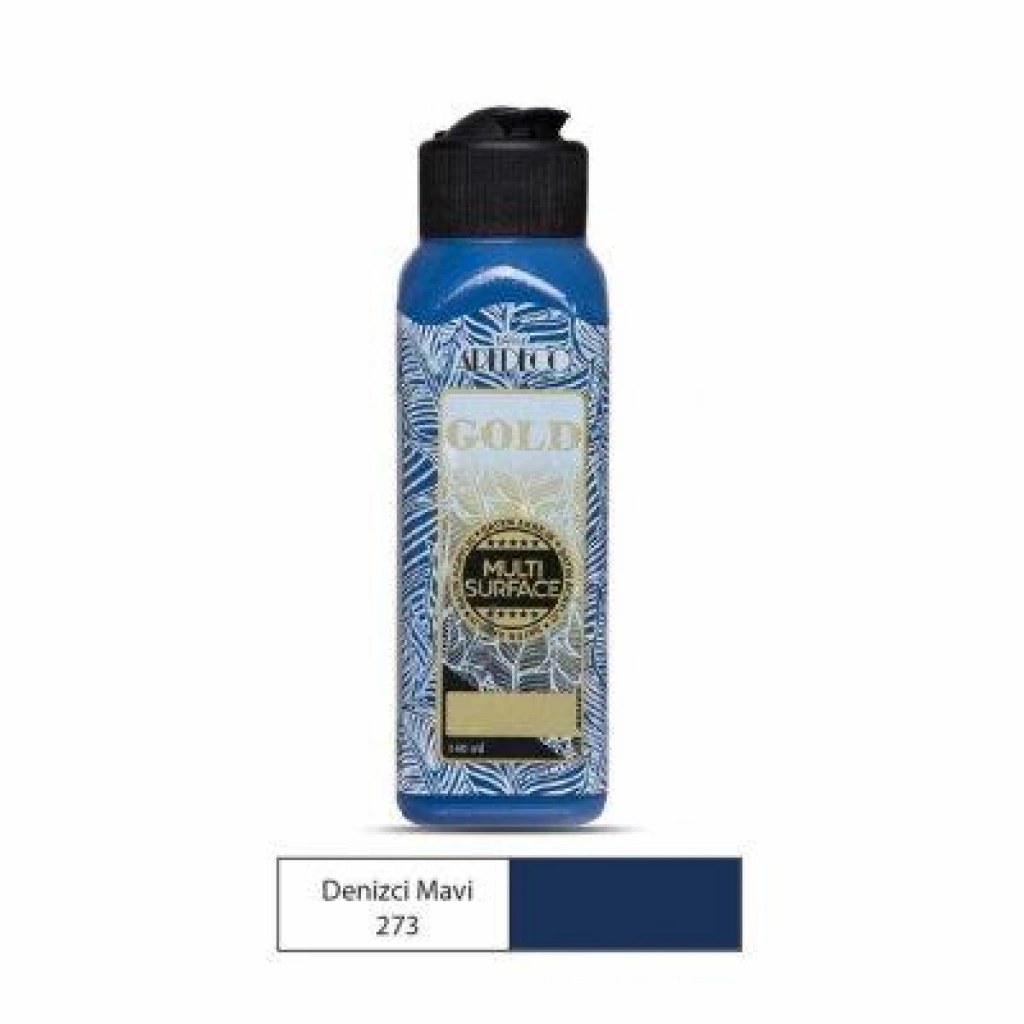 Artdeco Gold Multi-Surface Acrylic Paint 140 ml Sailor Blue