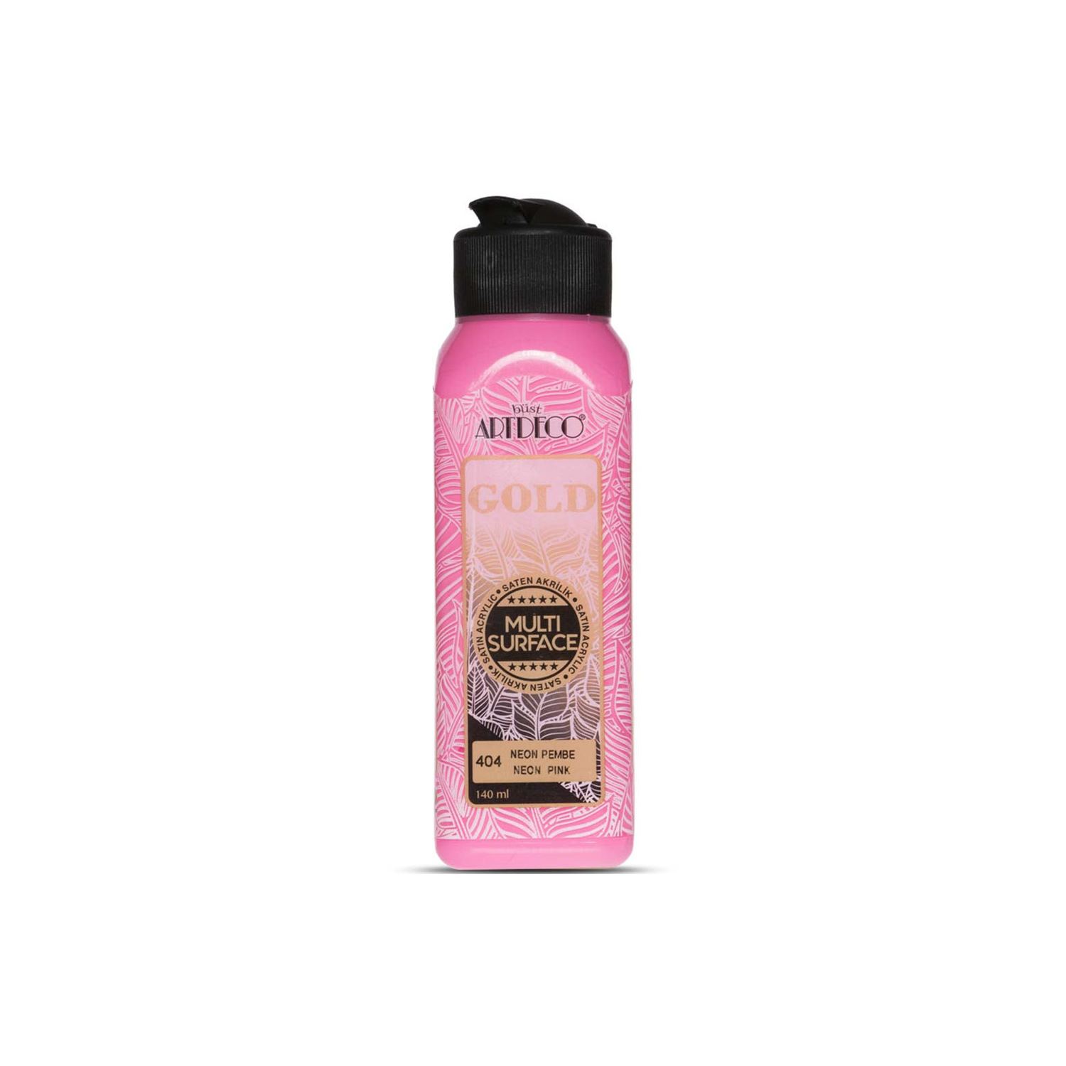 Artdeco Gold Multi-Surface Neon Akrilik Boya 140 ml Neon Yeşil
