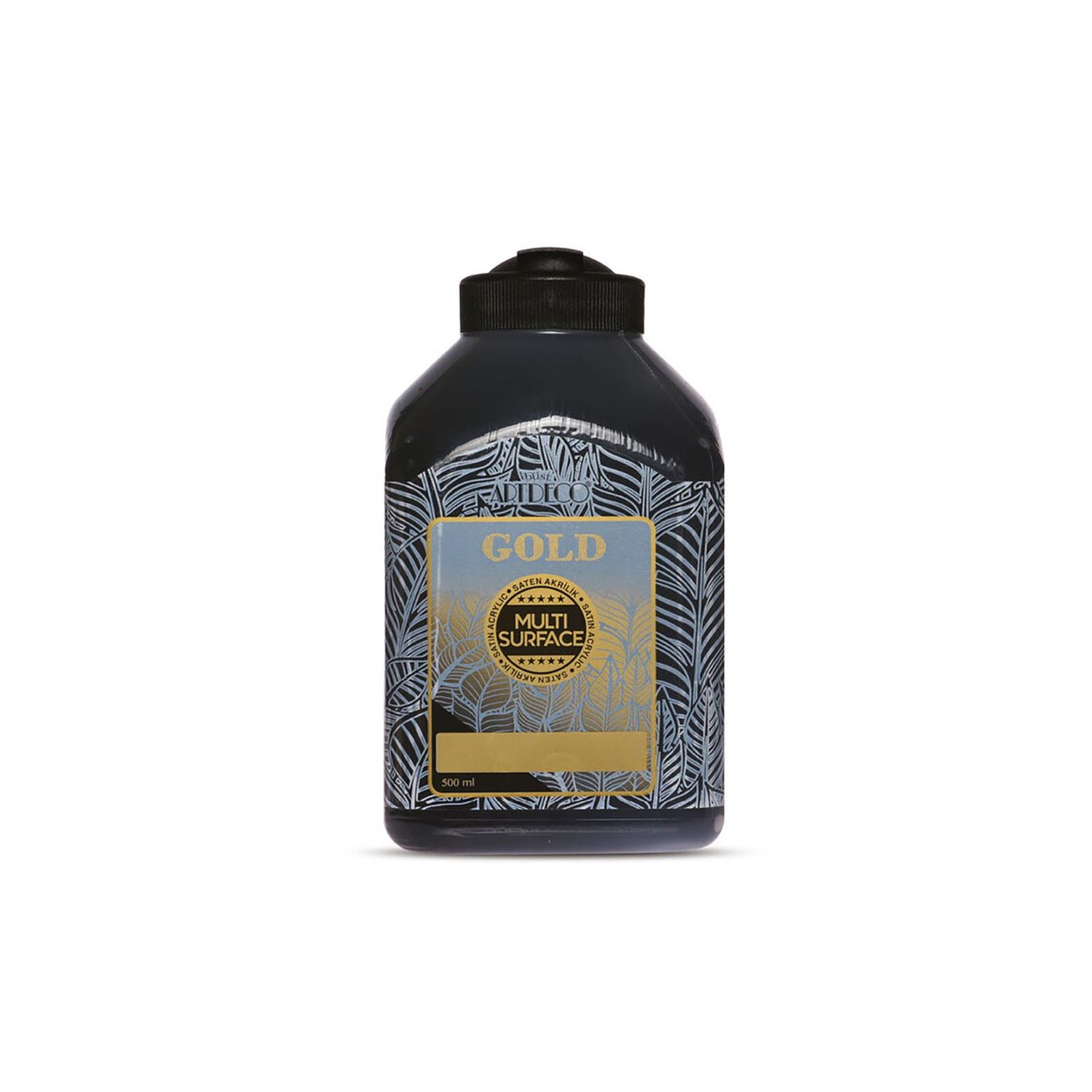 Artdeco Gold Multi-Surface Acrylic Paint 500 ml Yellow