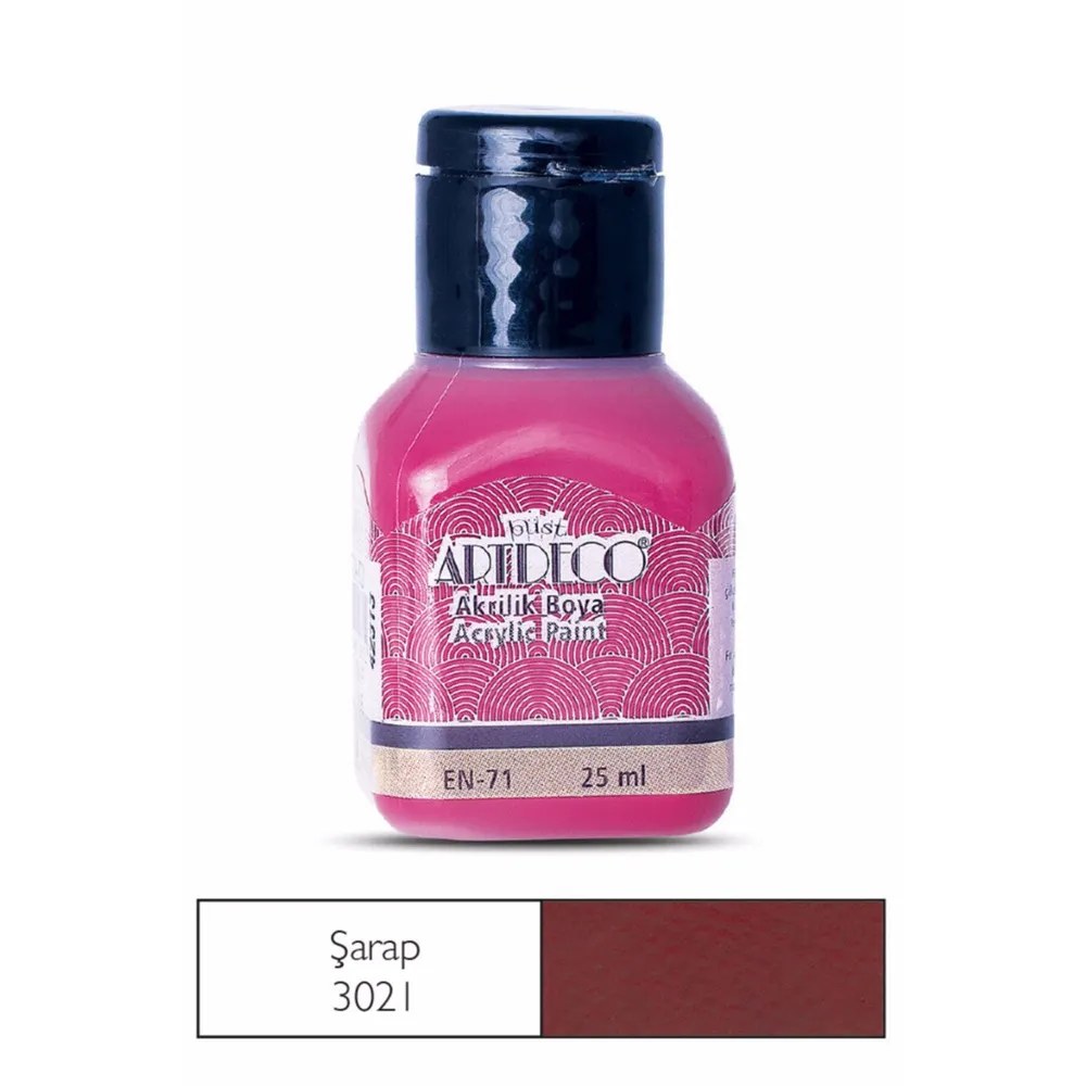 Artdeco Classic Acrylic Paint 75 ml Wine