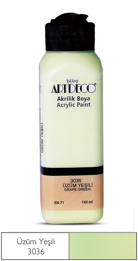 Artdeco Classic Acrylic Paint 75 ml Grape Green