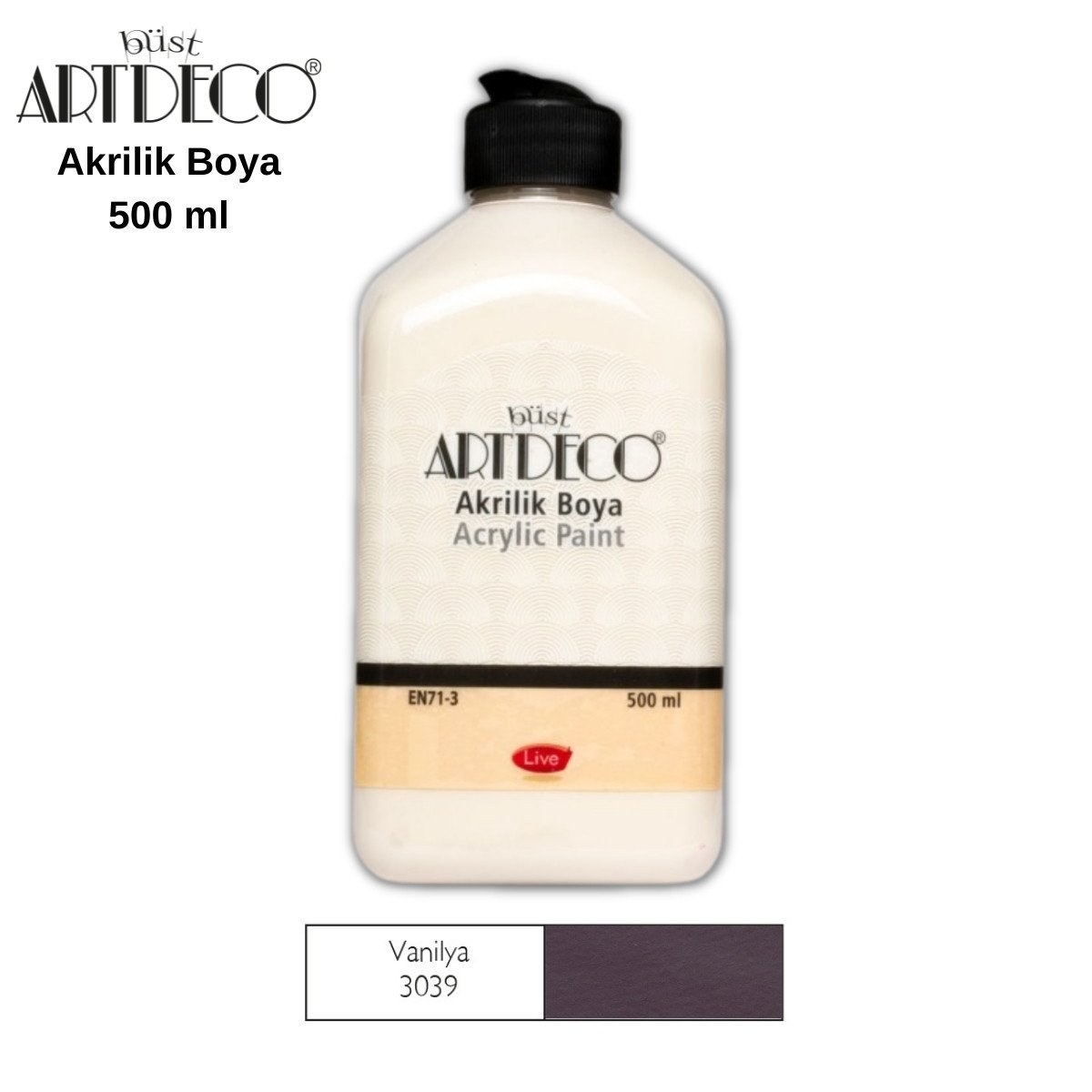Artdeco Classic Acrylic Paint 75 ml Vanilla