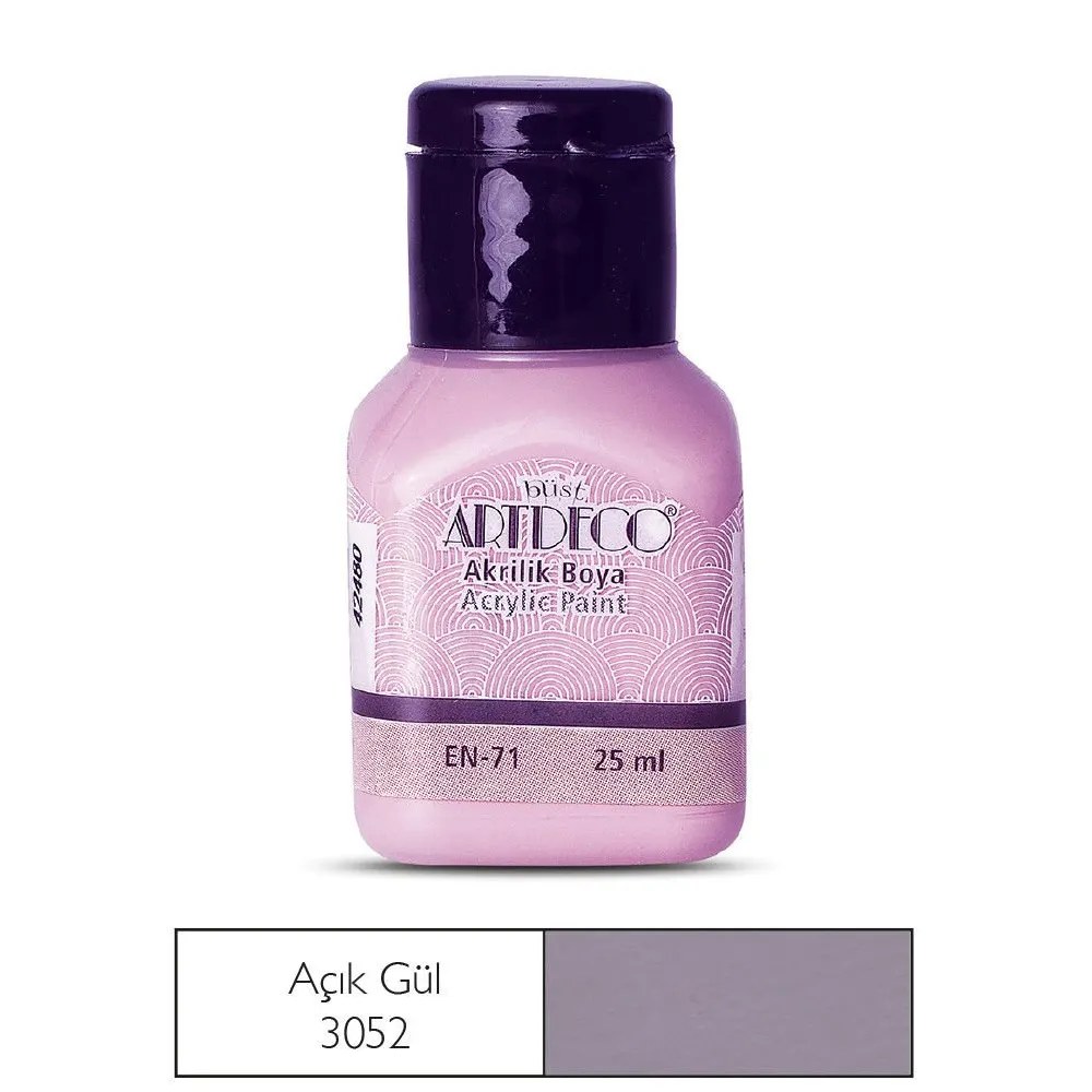 Artdeco Klasik Akrilik Boya 75 ml Açık Gül