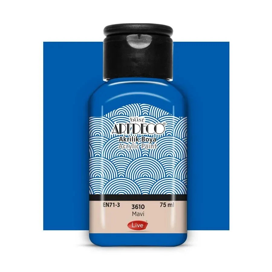 Artdeco Classic Acrylic Paint 75 ml Blue