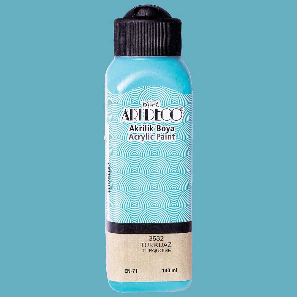 Artdeco Classic Acrylic Paint 75 ml Turquoise