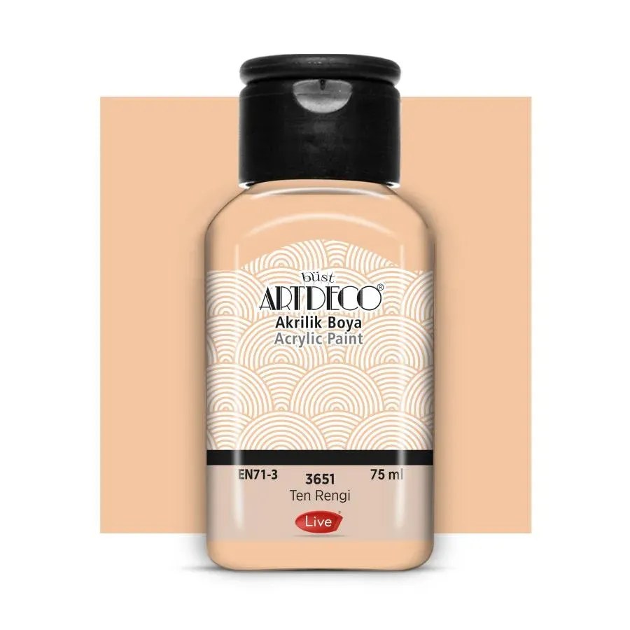 Artdeco Klasik Akrilik Boya 75 ml Ten Rengi