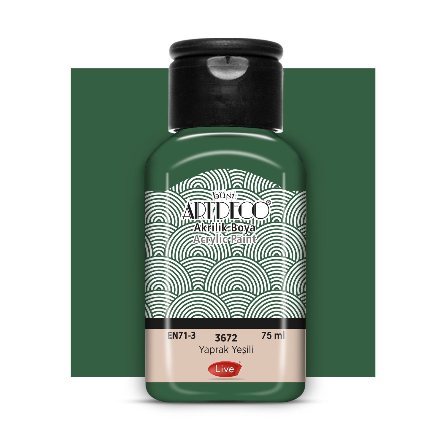Artdeco Classic Acrylic Paint 75 ml Leaf Green