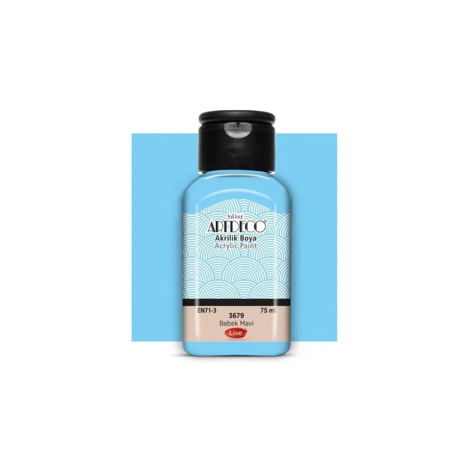 Artdeco Klasik Akrilik Boya 75 ml Bebek Mavi