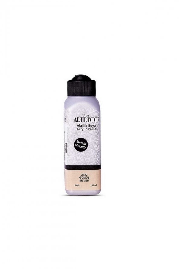 Artdeco Metallic Acrylic Paint 75 ml Silver