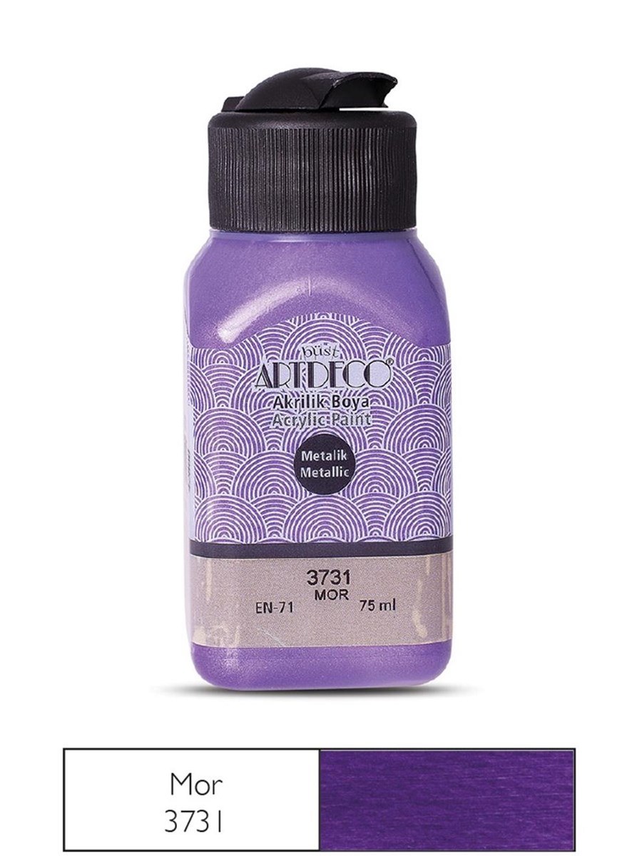 Artdeco Metallic Acrylic Paint 75 ml Purple