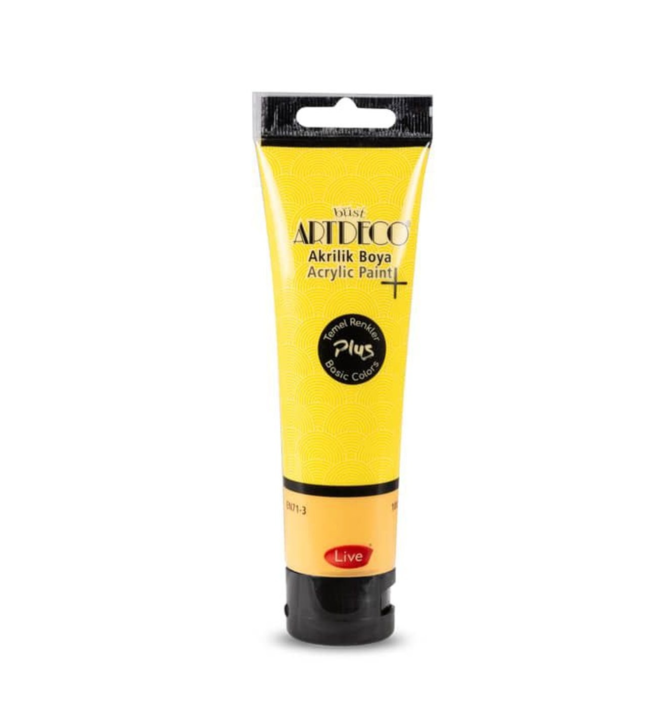 Artdeco Plus Yellow Acrylic Paint 100 ml
