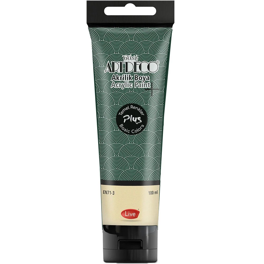 Artdeco Plus Tüp Akrilik Boya 100 ml Derin Yeşil