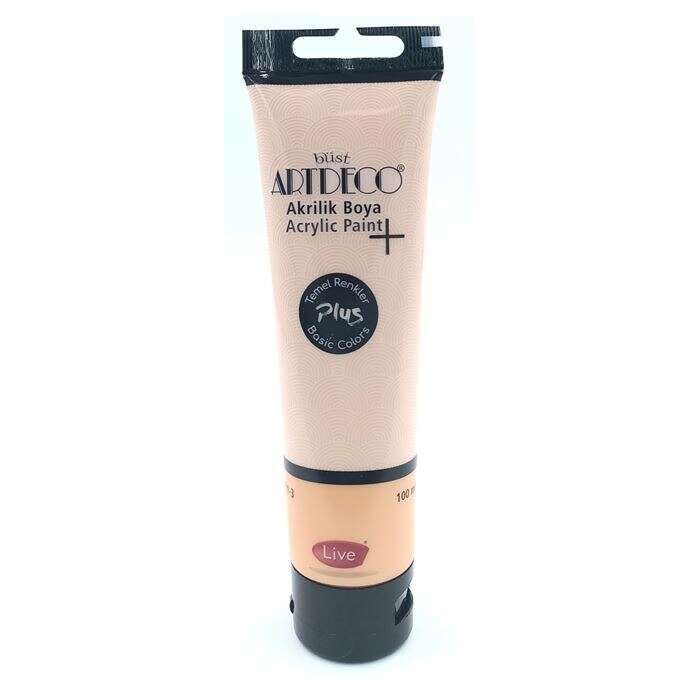 Artdeco Plus Tüp Akrilik Boya 100 ml Ten Rengi