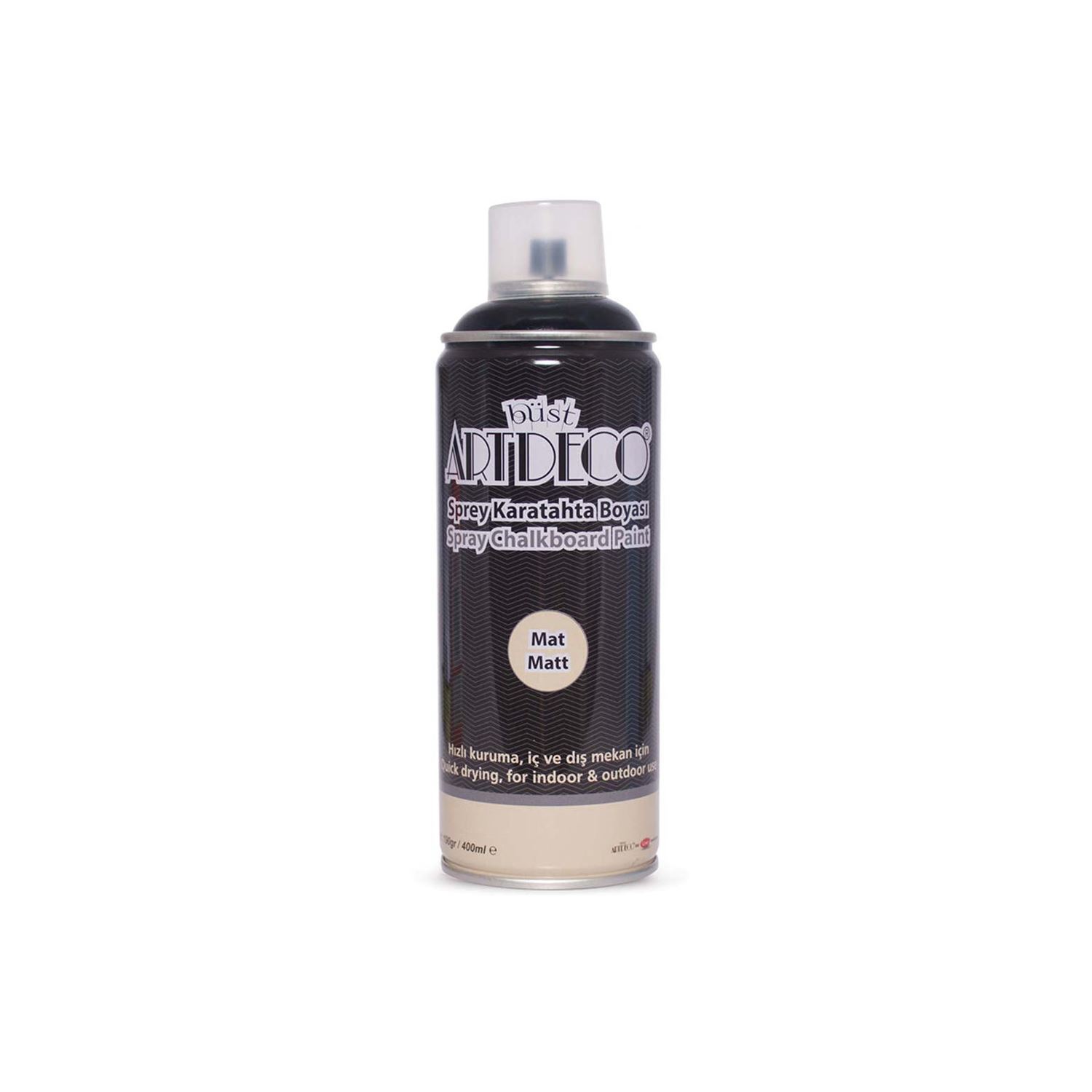 Artdeco Spray Chalkboard Paint 400 ml Black
