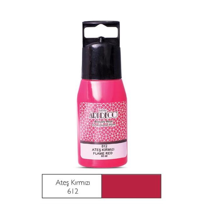 Artdeco Dimensional Paint 60 ml Flame Red