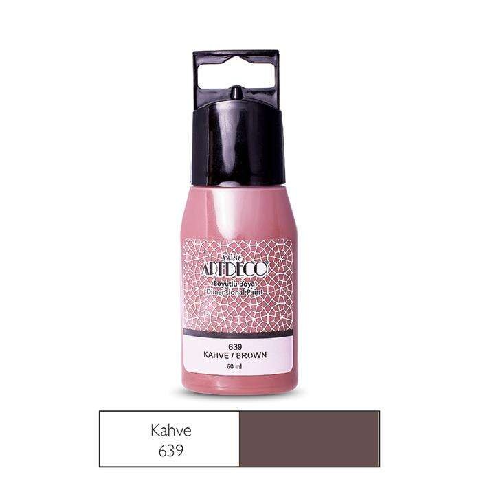 Artdeco LV-Y-042C-639 Dimensional Paint, Brown, 60 ml