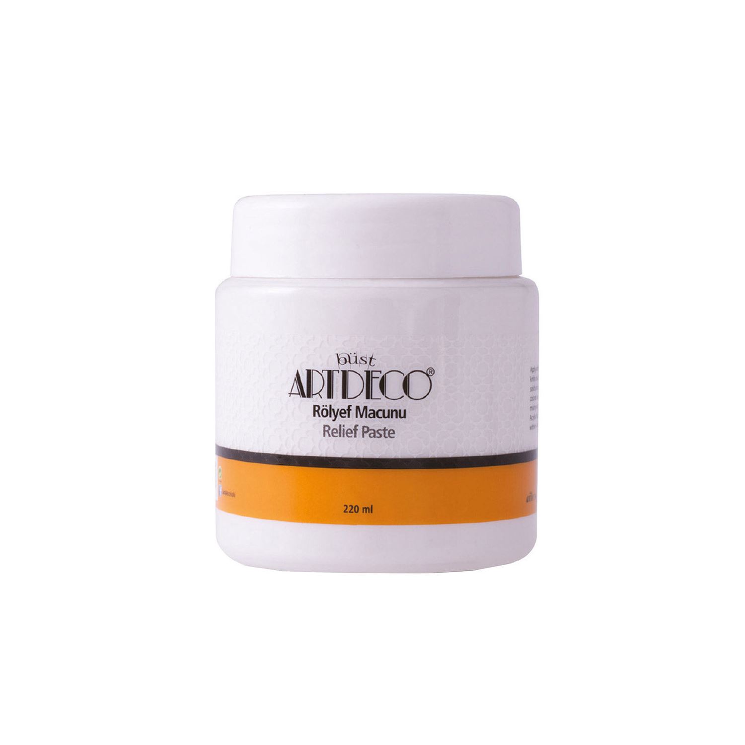 Artdeco Rölyef Macunu 220 ml Beyaz
