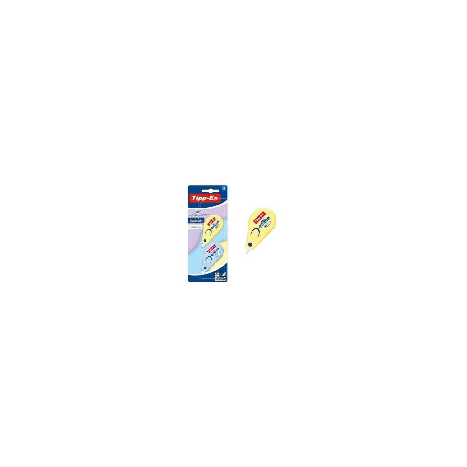 Tipp-Ex Mini Pocket Mouse Pastel Correction Tape, 2 Pack 275372