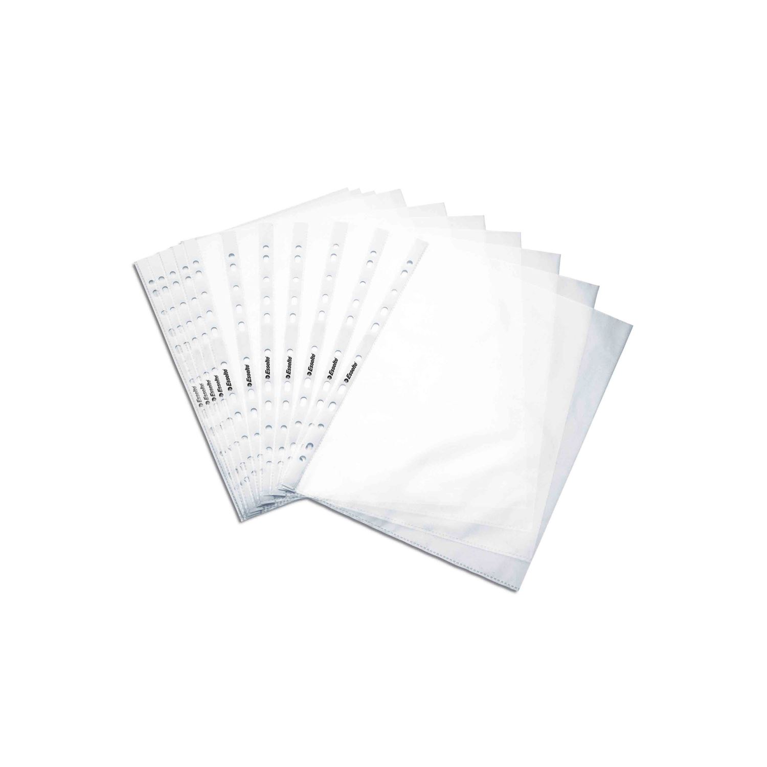 Esselte Punched Pockets 100 Pack 4799-15