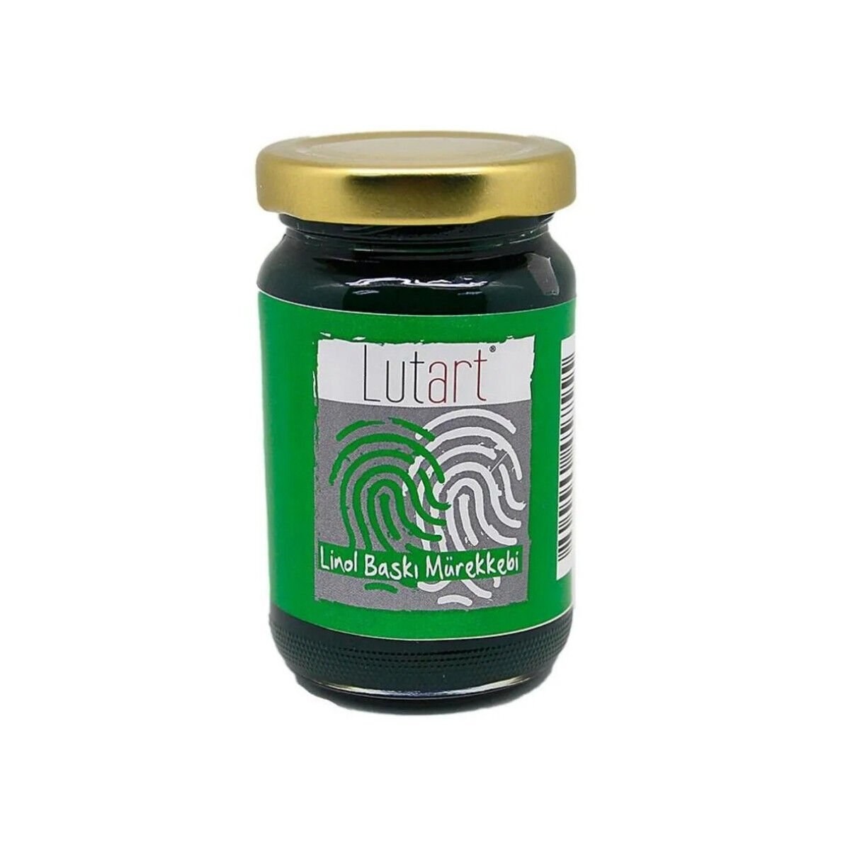 Lutart Linol Baskı Mürekkebi 100ML Yeşil