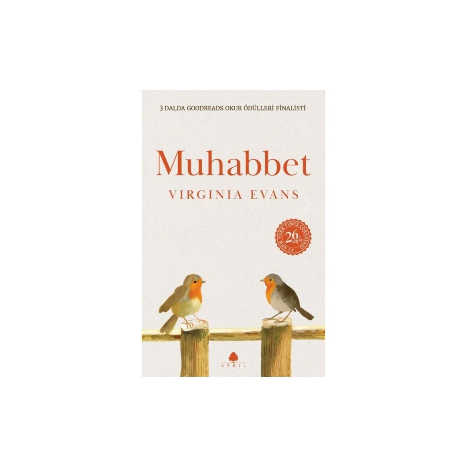 April Yayıncılık Muhabbet Novel Virginia Evans