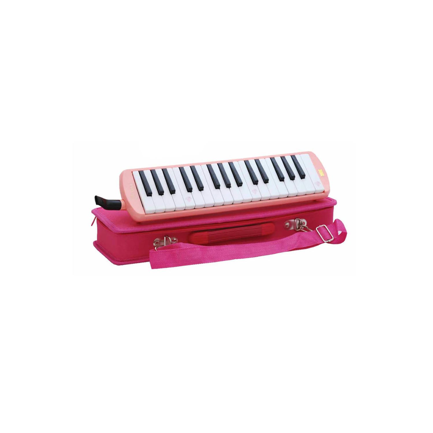 Lino LN-32 Pink 32-Key Melodica with Case