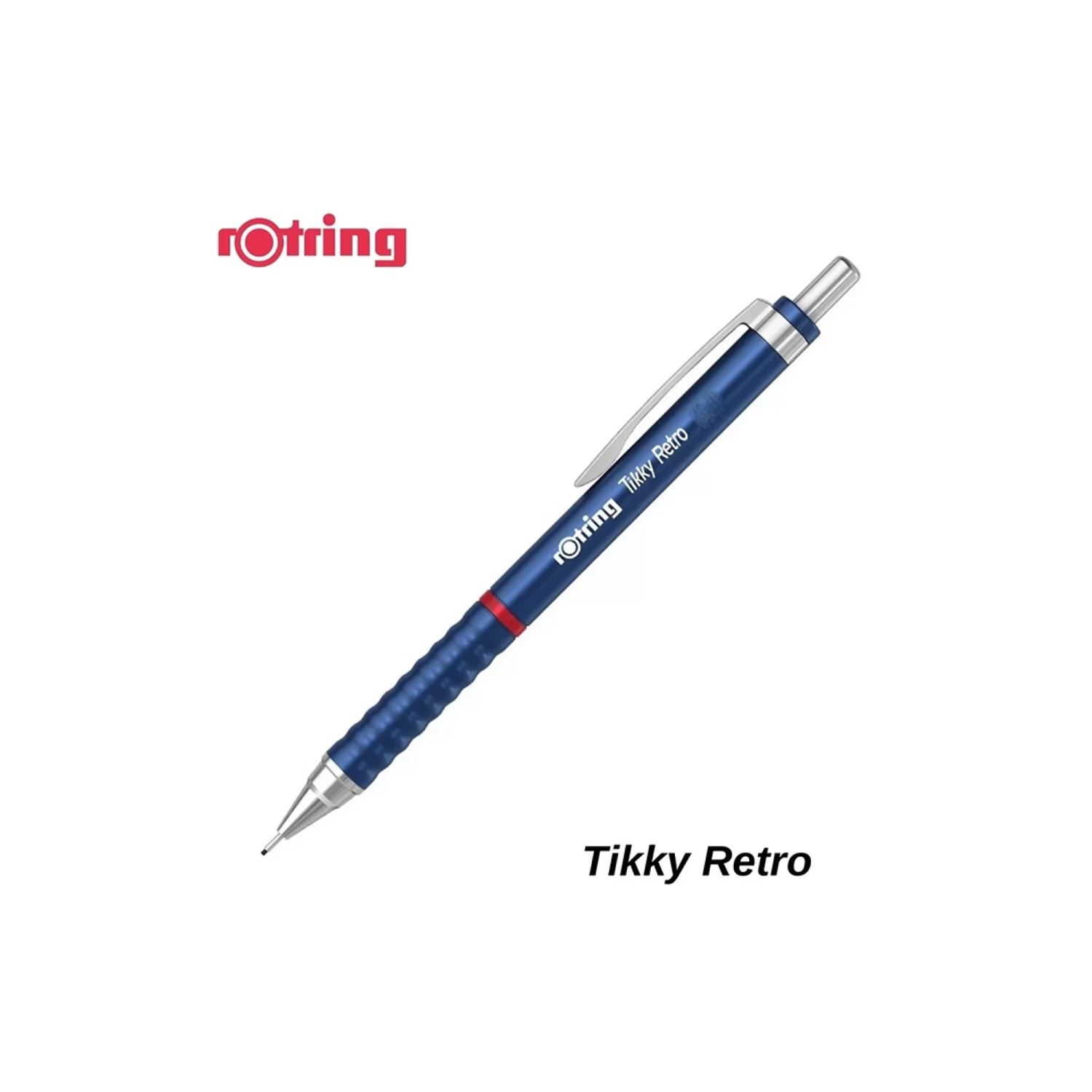 Rotring Tikky Retro Metallic Blue 0.5 mm Mechanical Pencil