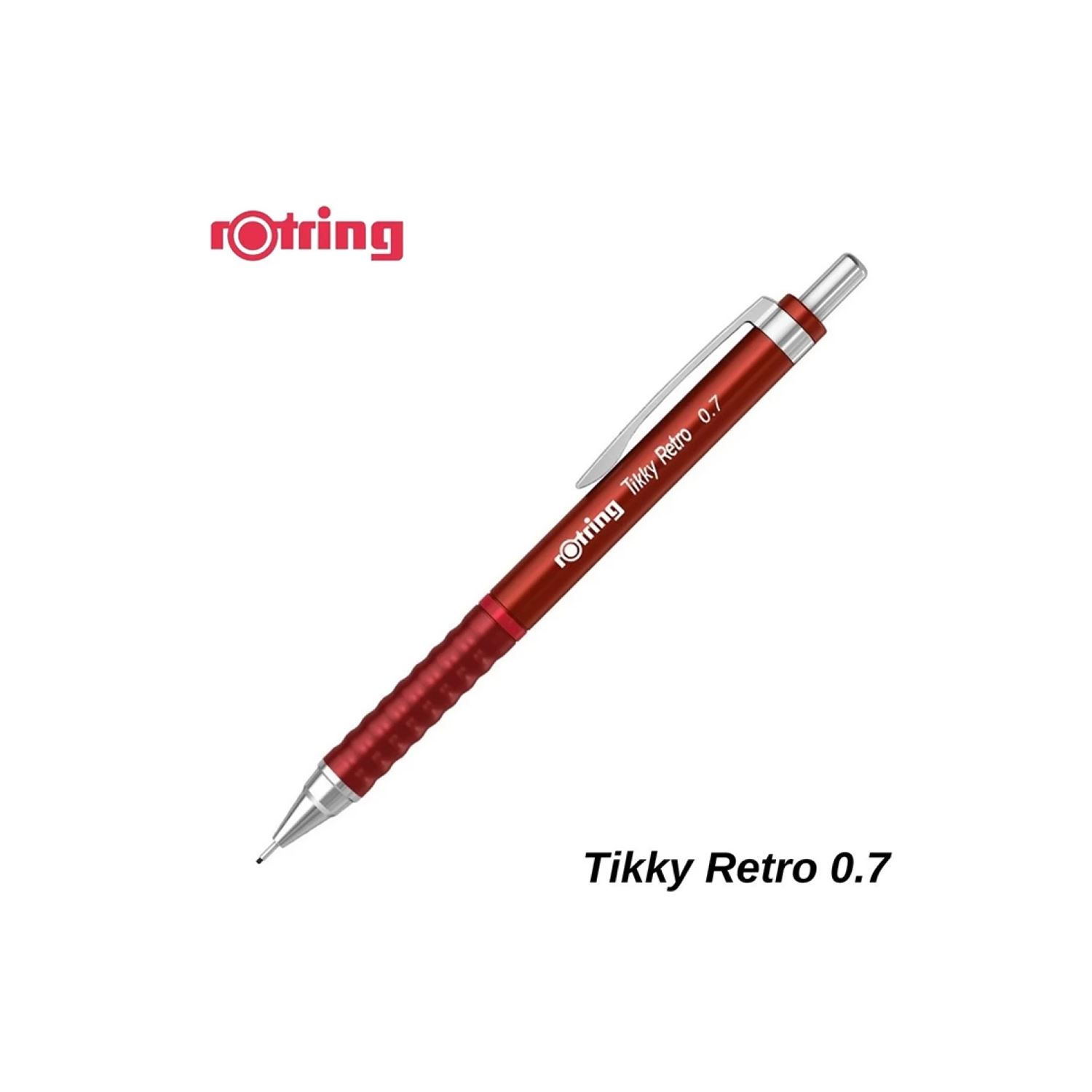 Rotring Tikky Retro Metallic Red 0.5 mm Mechanical Pencil