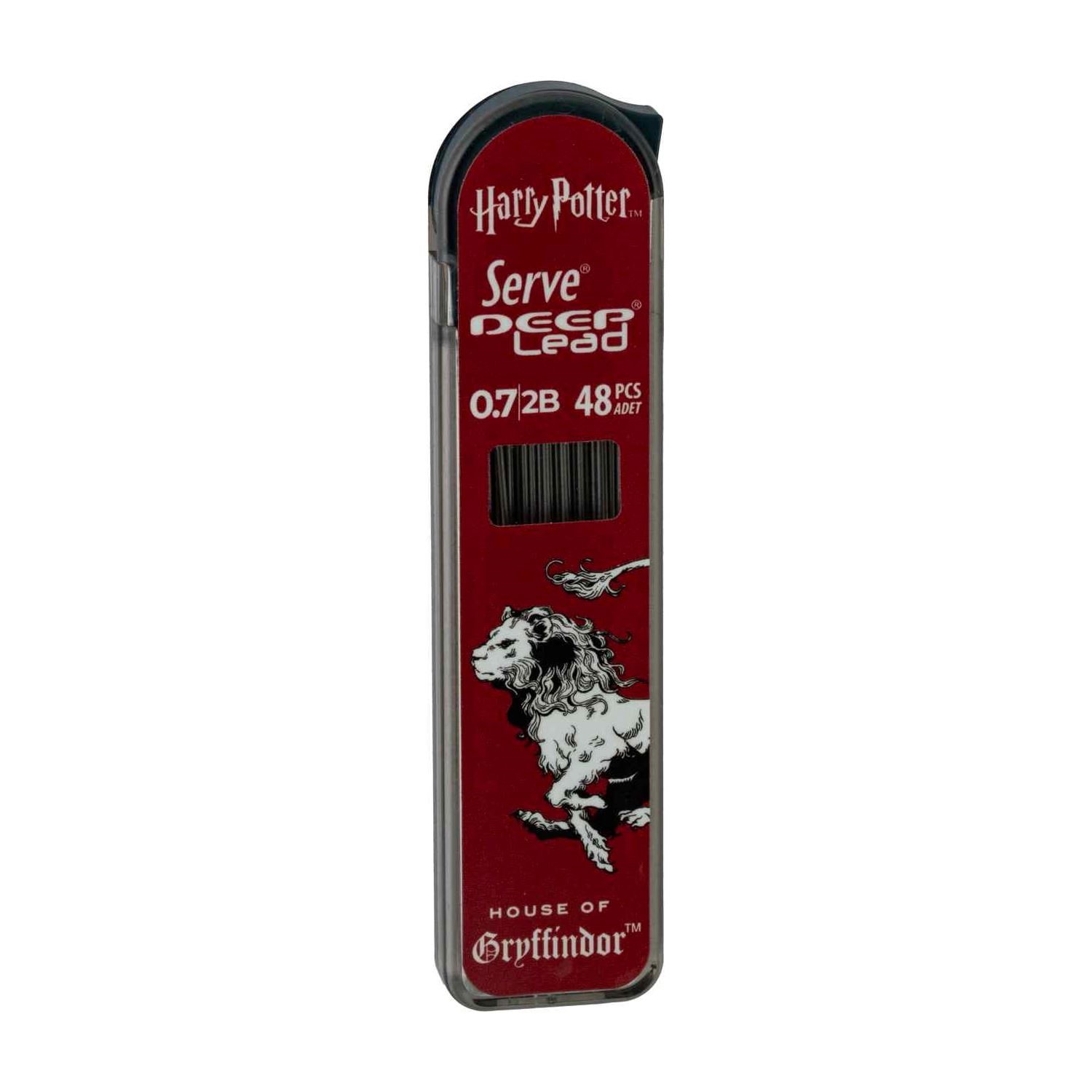 Serve Deep Грифели для механического карандаша 0,7 мм 2B Harry Potter Gryffindor