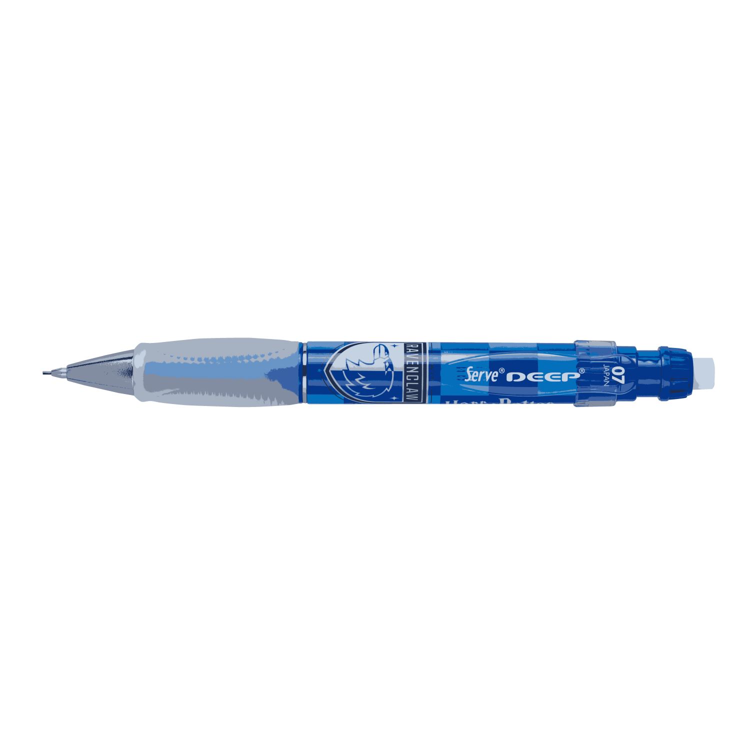 Serve Deep Mechanical Pencil 0.7 mm - Harry Potter Ravenclaw Checkered