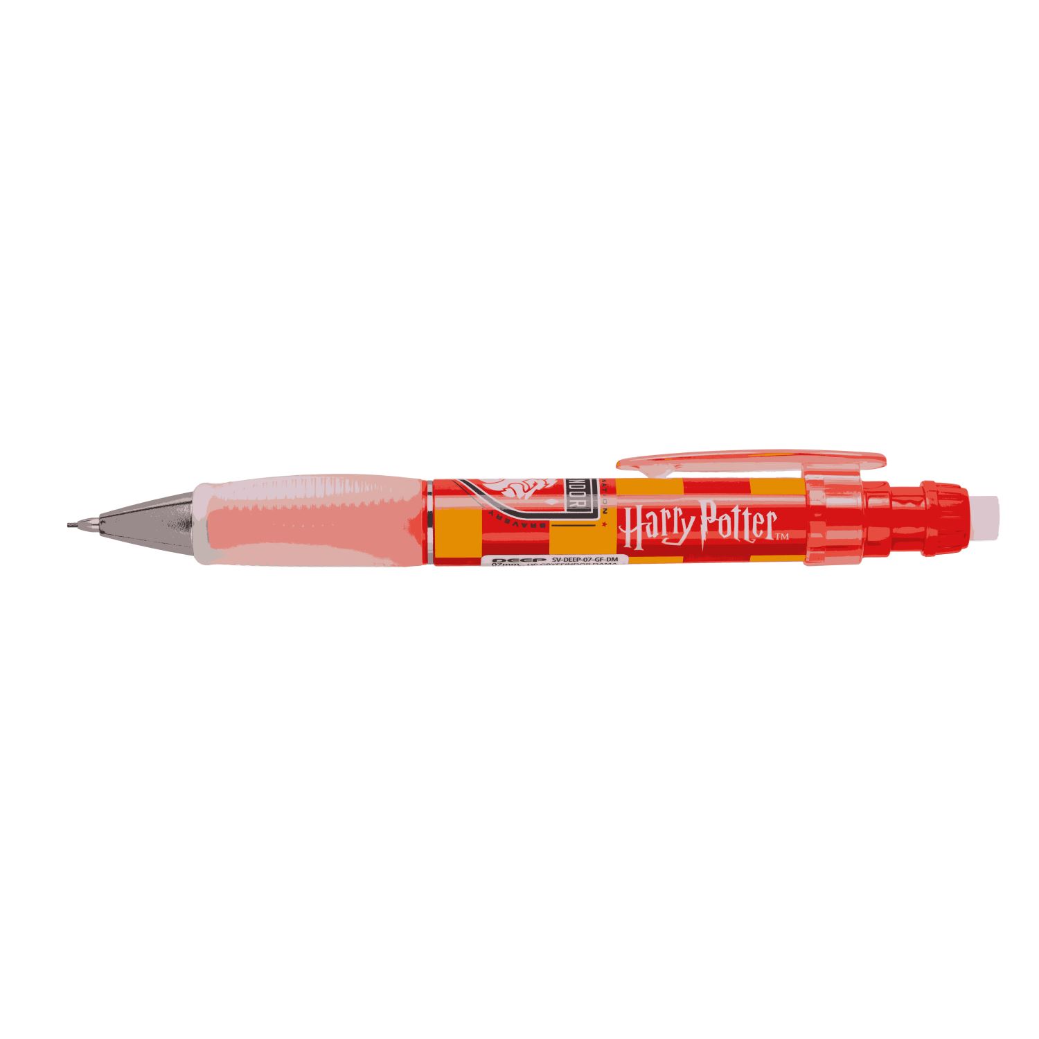 Serve Deep Mechanical Pencil 0.7 mm Harry Potter Gryffindor Checkered
