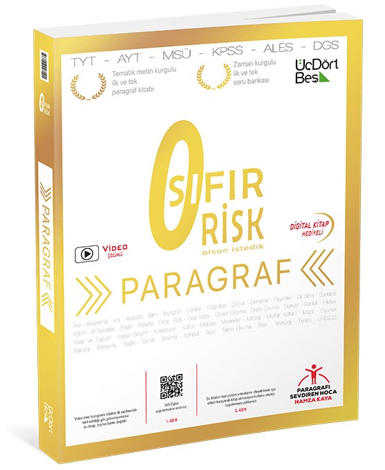 Derya Dagtım Sıfır Risk Olsun İstedik Paragraf — книга по параграфам