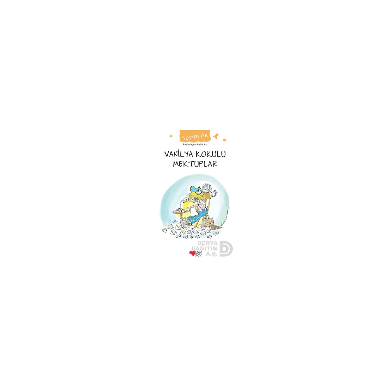 Can Yayınları Vanilya Kokulu Mektuplar — детская книга 9789750701689