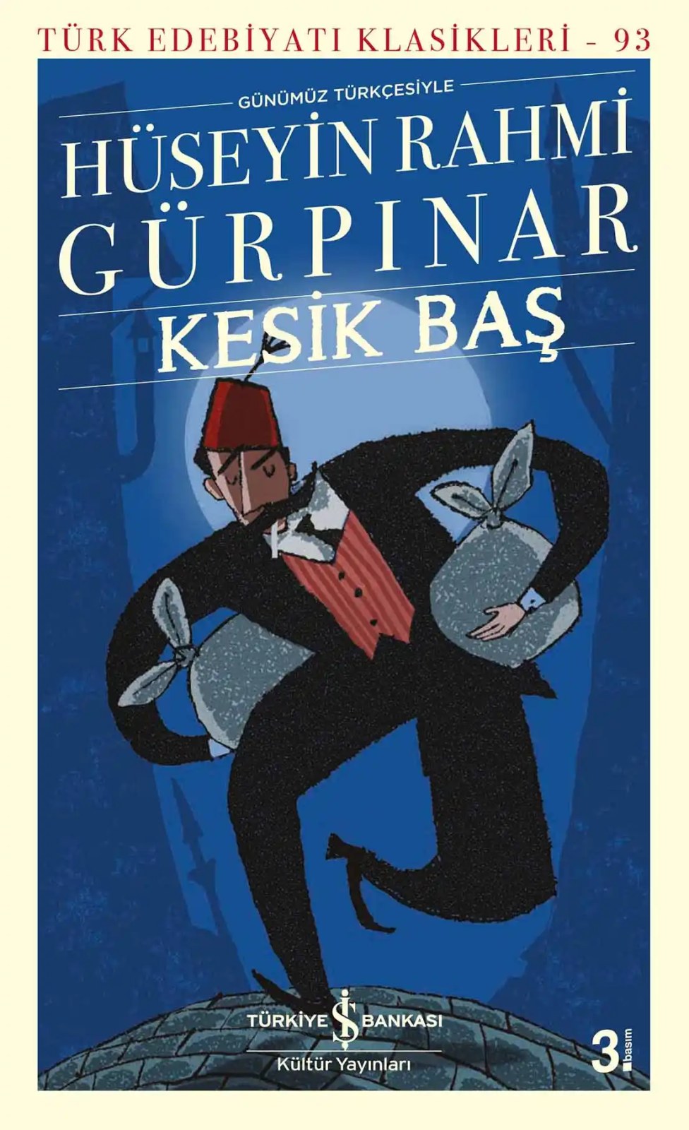 İş Bankası Kültür Yayınları Kesik Baş Turkish Classic Novel, 93 Pages, Paperback