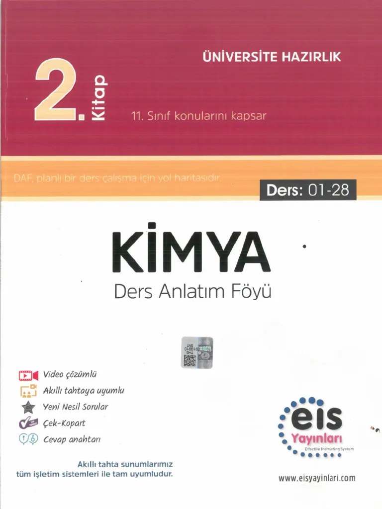 Derya Dagtım 2nd Book Chemistry DAF 9786257199872