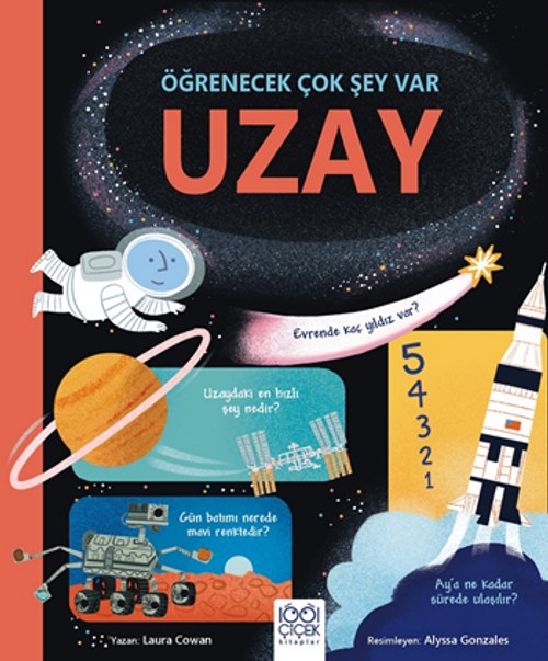 1001 Çiçek Öğrenecek Çok Şey Var - Uzay