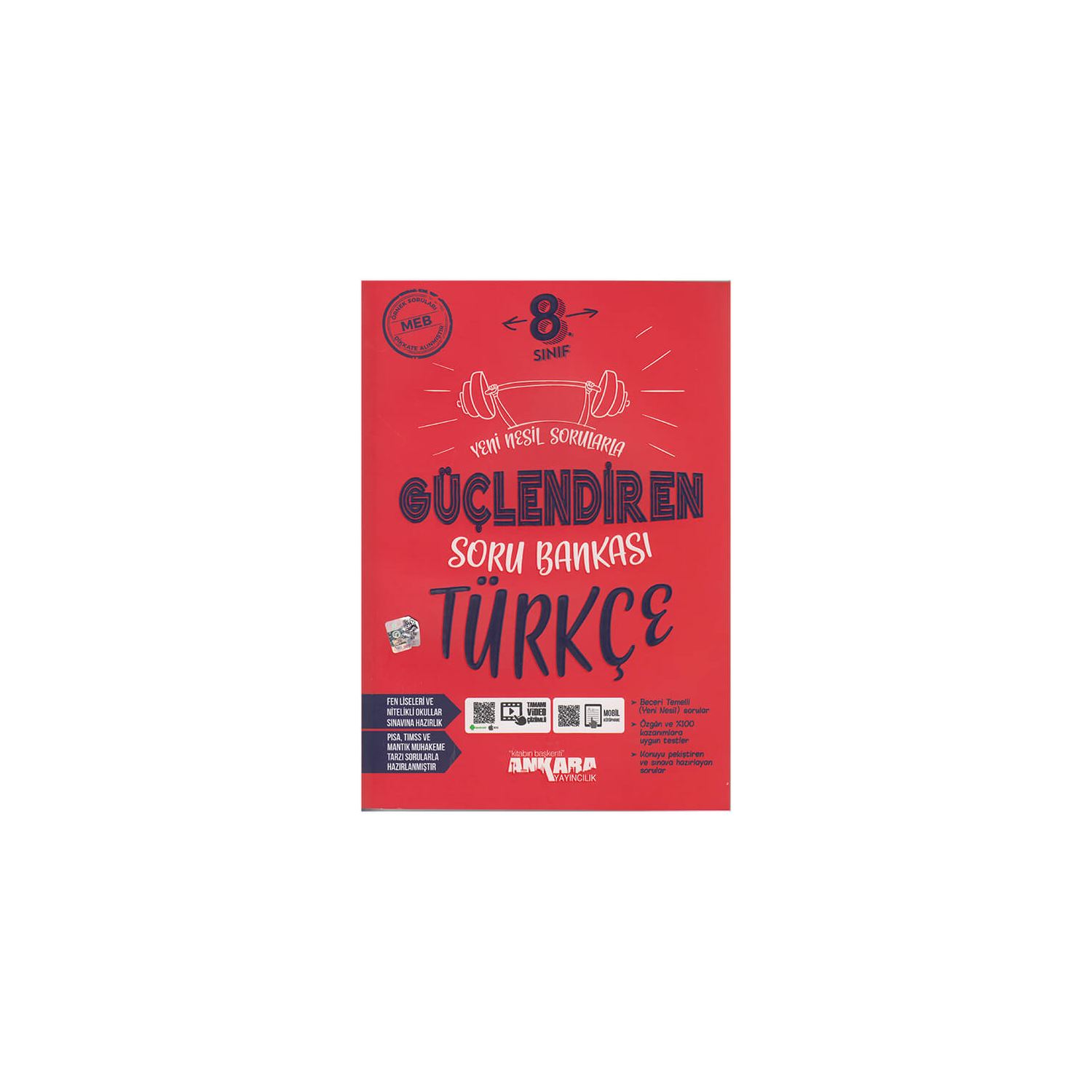 Derya Dagtım Grade 8 Turkish Question Bank 9786052662335