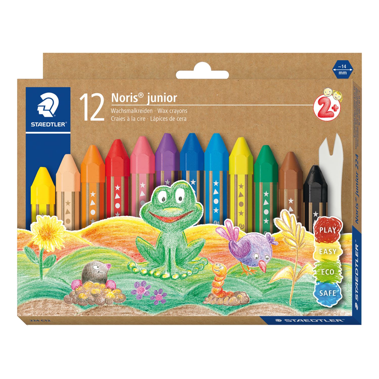 Staedtler Noris® junior 224 – Mum Boya 12 Renk
