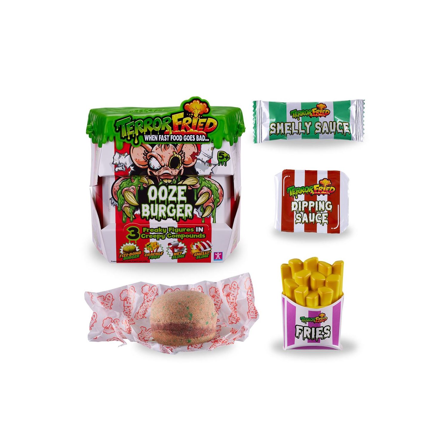 Terror Fried TO/08092 Medium Meal Set with 3 Mystery Figures