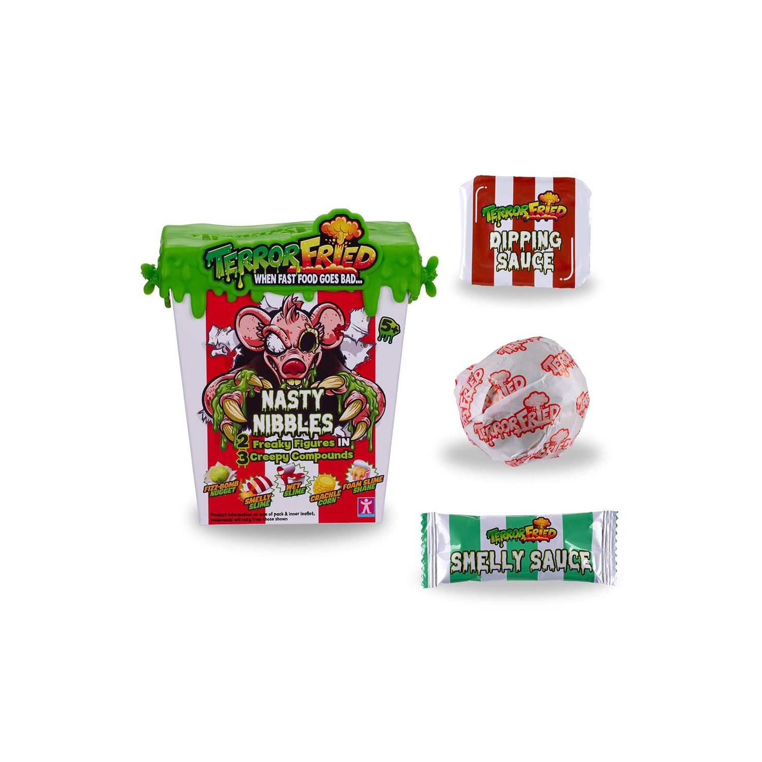 Terror Fried TO/08091 3-Piece Mini Menu and 2 Mystery Figures