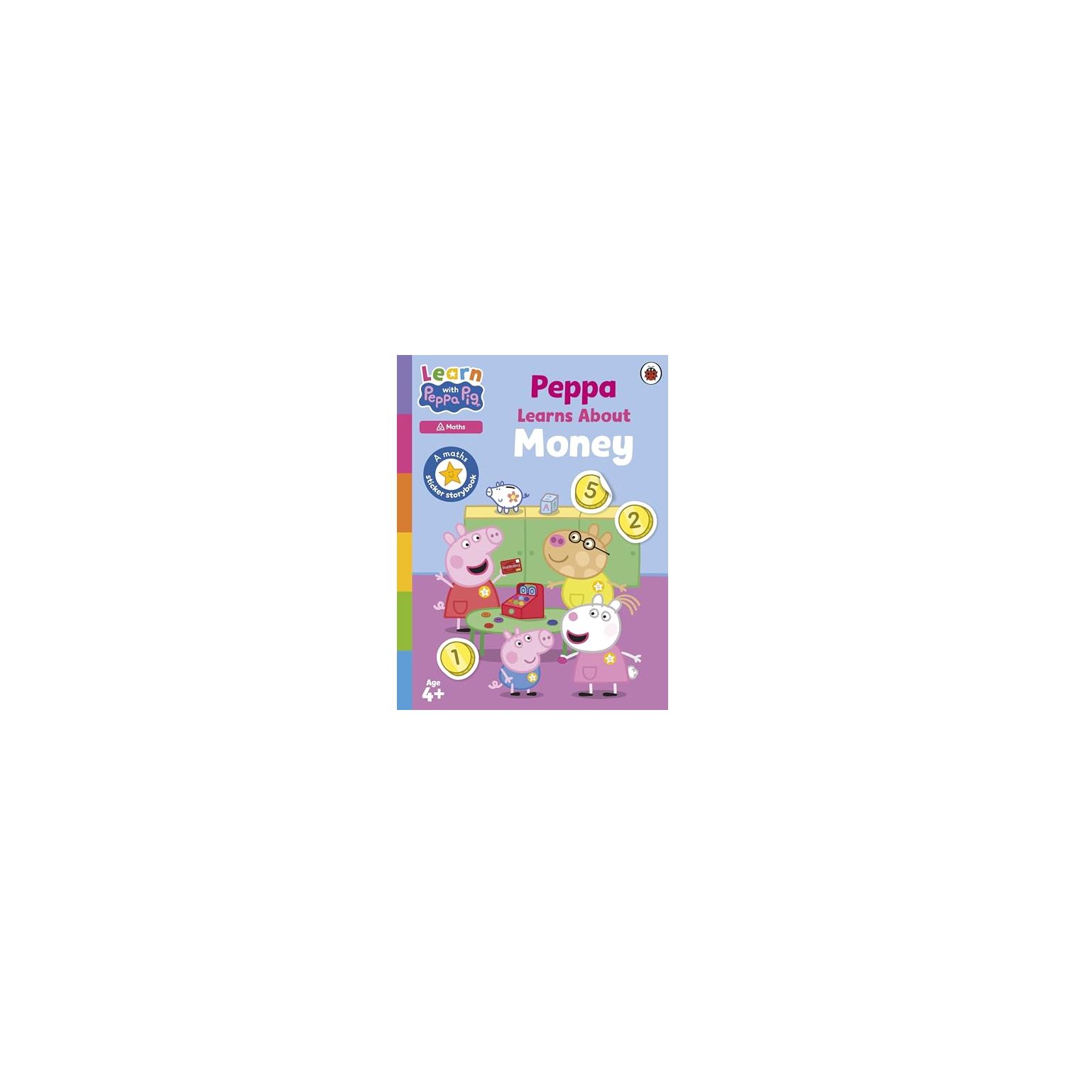 Penguin Readers Learn With Peppa Pig - Peppa Learns About Money, детская книга на английском